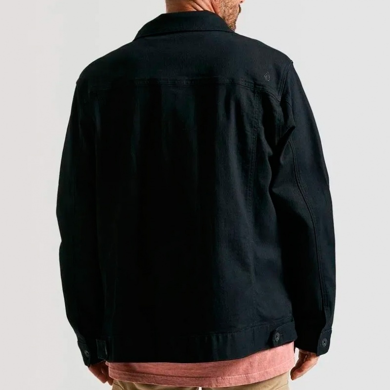 Jaqueta Leve Volcom Stereo Stone Preto